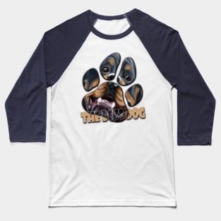 Rottweiler the boss dog Baseball T-Shirt